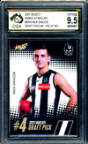 2021 Select Rising Stars AFL DRAFT PICK ROOKIE Nick Daicos Graded CGA