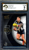 2023 Select Legacy AFL #32 Jamie Elliott Graded CGA 9 Collingwood