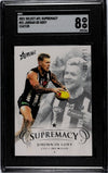 2021 Select AFL Supremacy Jordan De Goey Graded SGC 8 Collingwood POP