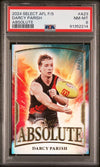 2024 Select AFL Darcy Parish ABSOLUTE GOLD Graded PSA 8 /70 Essendon B