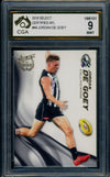 2016 Select Certified Jordan De Goey ROOKIE CARD Graded CGA 9 Mint Col