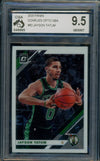 2020 Panini Donruss Optic NBA #82 Jayson Tatum Graded CGA 9.5 Boston C