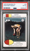 1975 Scanlens VFL #35 Leigh Matthews Graded PSA 4 Hawthorn RARE