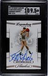 2019-20 Panini Flawless NBA LEGENDARY SCRIPTS RUBY Kevin McHale Graded