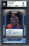 2022-23 Panini Prizm SIGNATURES Joe Dumars Graded BGS 9 Hall of Fame